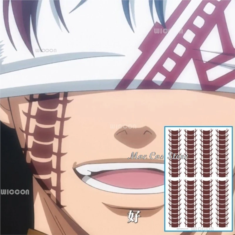 

Аниме для взрослых Qin Shi Huang Di Ying Zheng, косплей, татуировка на лицо, наклейка Shikōtei, запись аксессуаров