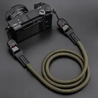 Quick Release Round Rope Camera Strap Fast Detachable Shoulder Strap for DSLR Mirrorless Camera Adjustable Camera Neck Strap