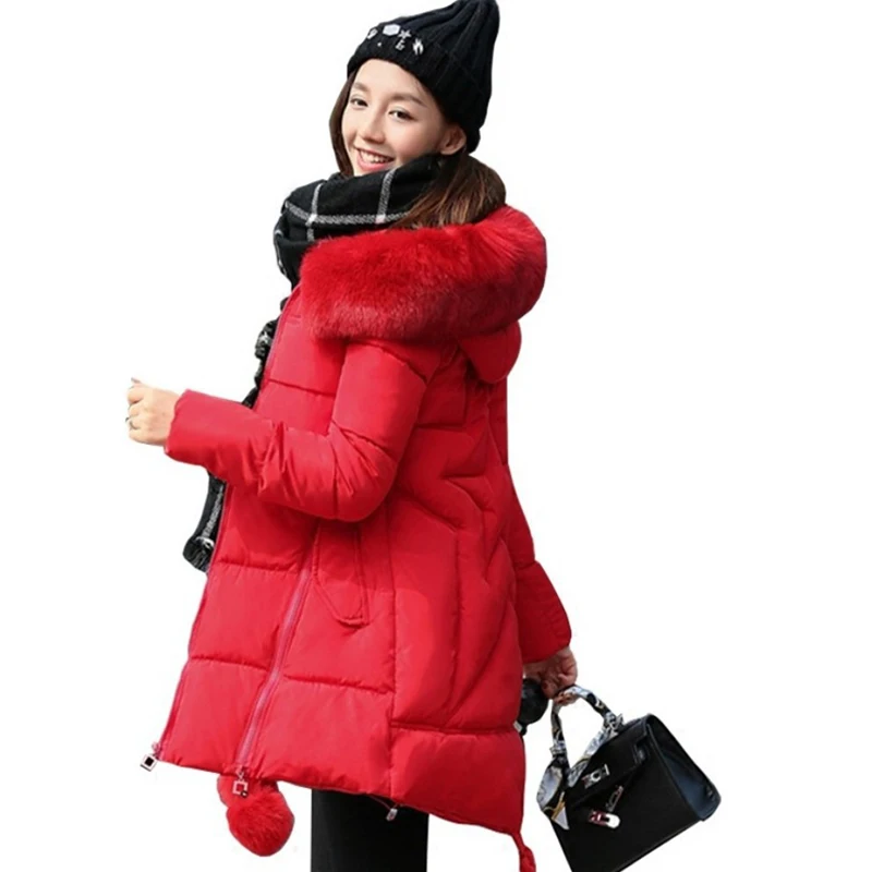 Imagem -04 - Pele Espessada Novidades Parkas Feminino Cabolsa de Inverno Mulheres Cabolsa de Inverno Womens Outwear Parkas para as Mulheres Inverno para Baixo Jacket Veste Femme