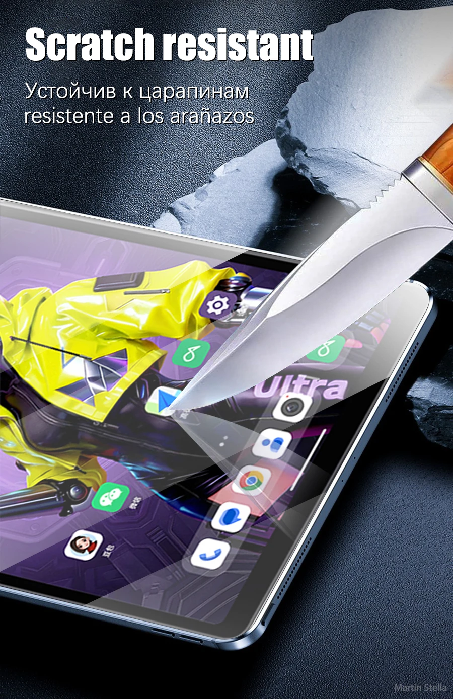2 Stück gehärtetes Glas Displayschutzfolie für Alldocube iplay80 mini ultra pro iplay 80 mini pro ultra Film – Detail 6