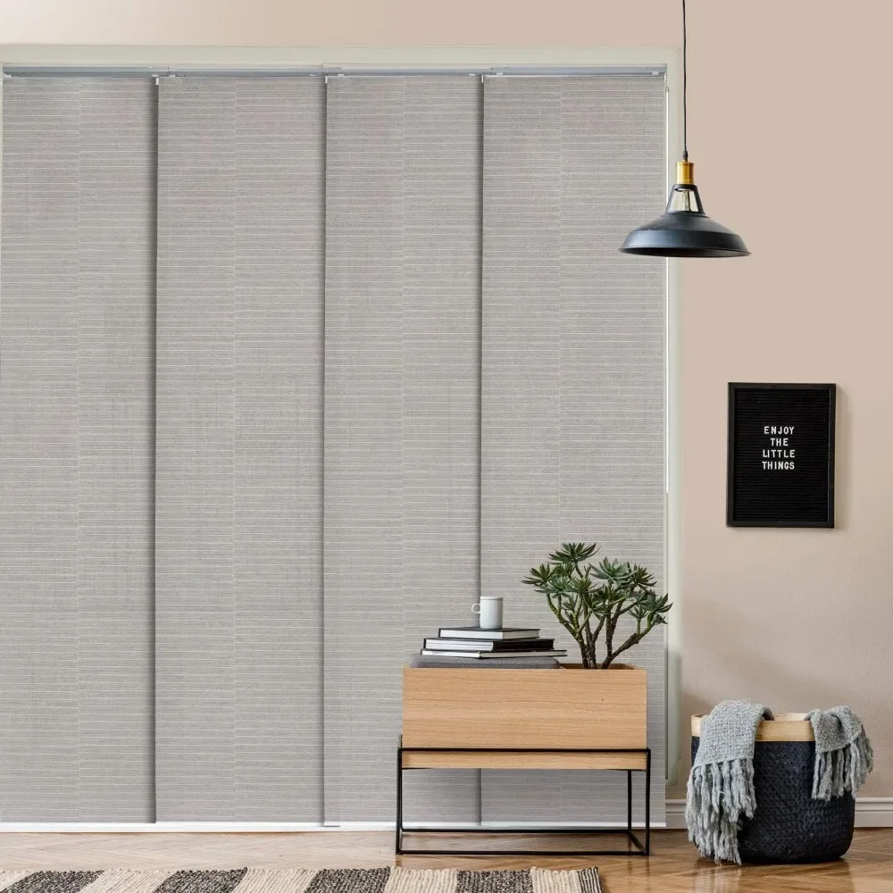 Adjustable Sliding Vertical Panel Track Blinds 45.8