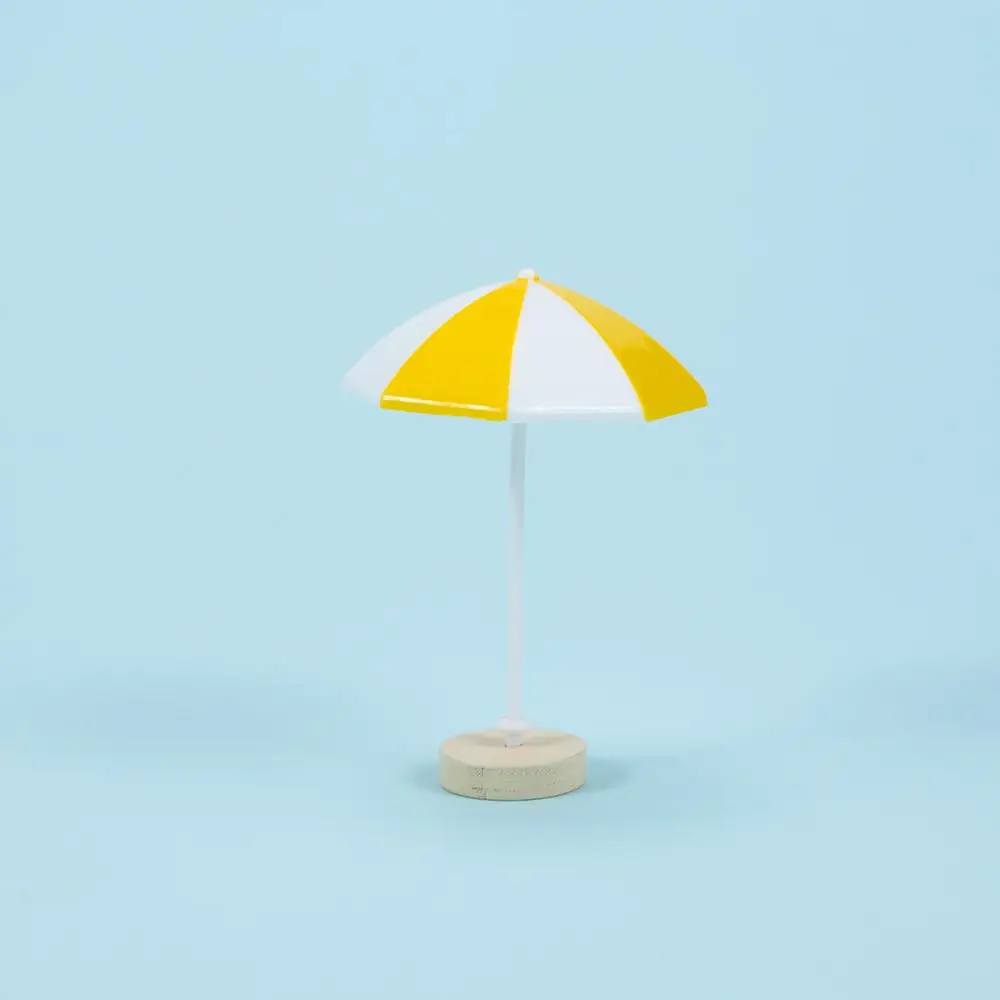 

Accessories DIY Crafts Ornaments Bonsai Decor Dollhouse Fairy Garden PVC Seascape Decoration Beach Sun Umbrella Micro Landscape