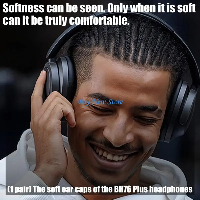 

20CE Headphones Earpads Ear Pad Sponges Cushions Replacement for BH76