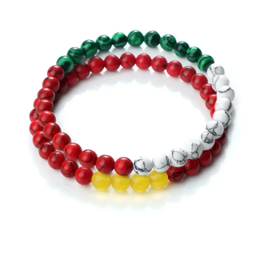 Hot Drawstring Bracelet for Women Men Party Jewelry Gifts Bracelet Handmade Stretch Vintage Colorful Beaded Bracelet Adjustable