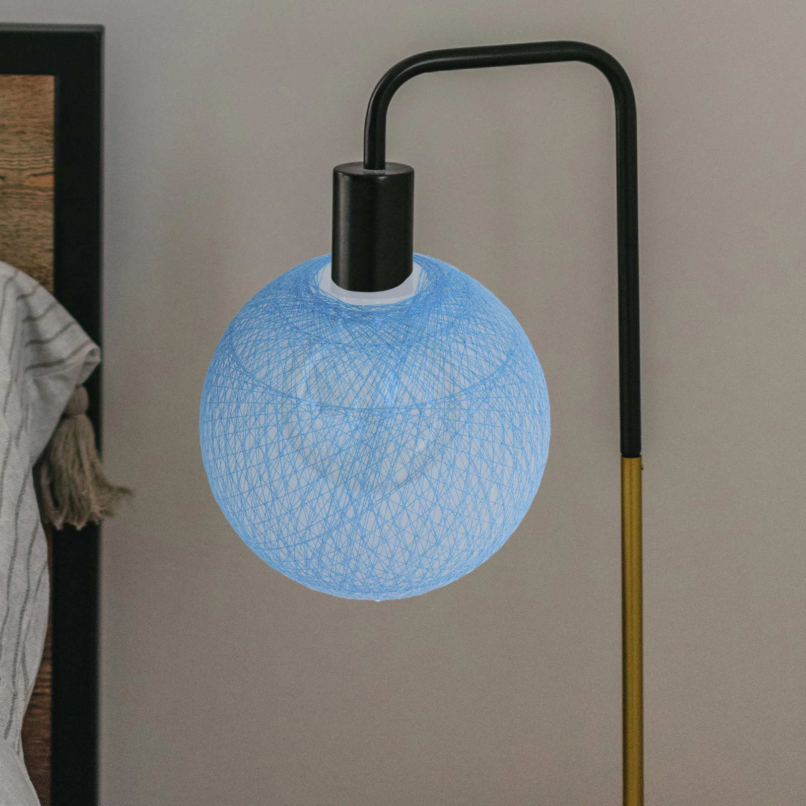 

Colorful Ball Lampshade Decorative Globe Hanging Light Shades for Replacement Wireless Covers
