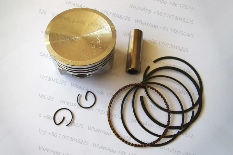 Kit de pistón FJ180 de 65mm para motor FJ180V FJ180, cilindro de cortacésped KAAZ, anillo de pistón, conjunto de clip de pasador de repuesto