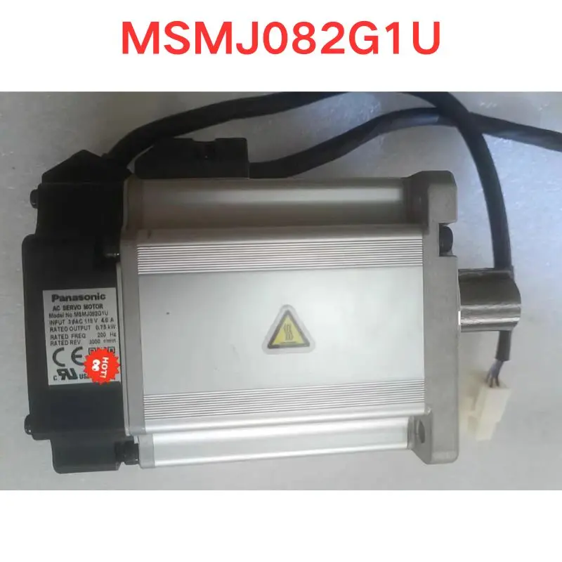 Used MSMJ082G1U servo motor  Function check OK