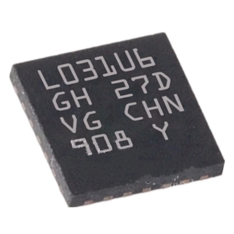 

10Pcs New Original Stm32L031G6U6 Silk Screen L031U6 Qfn28 Ultra-Low Power Consumption 32-Bit Microcontroller