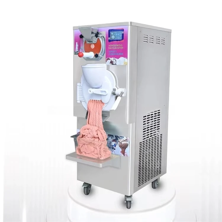 Customized Hot Sale Vertical Commercial Pasteurizer Machine For Milk Juice Fruit Juice Hard Ice Cream Gelato
