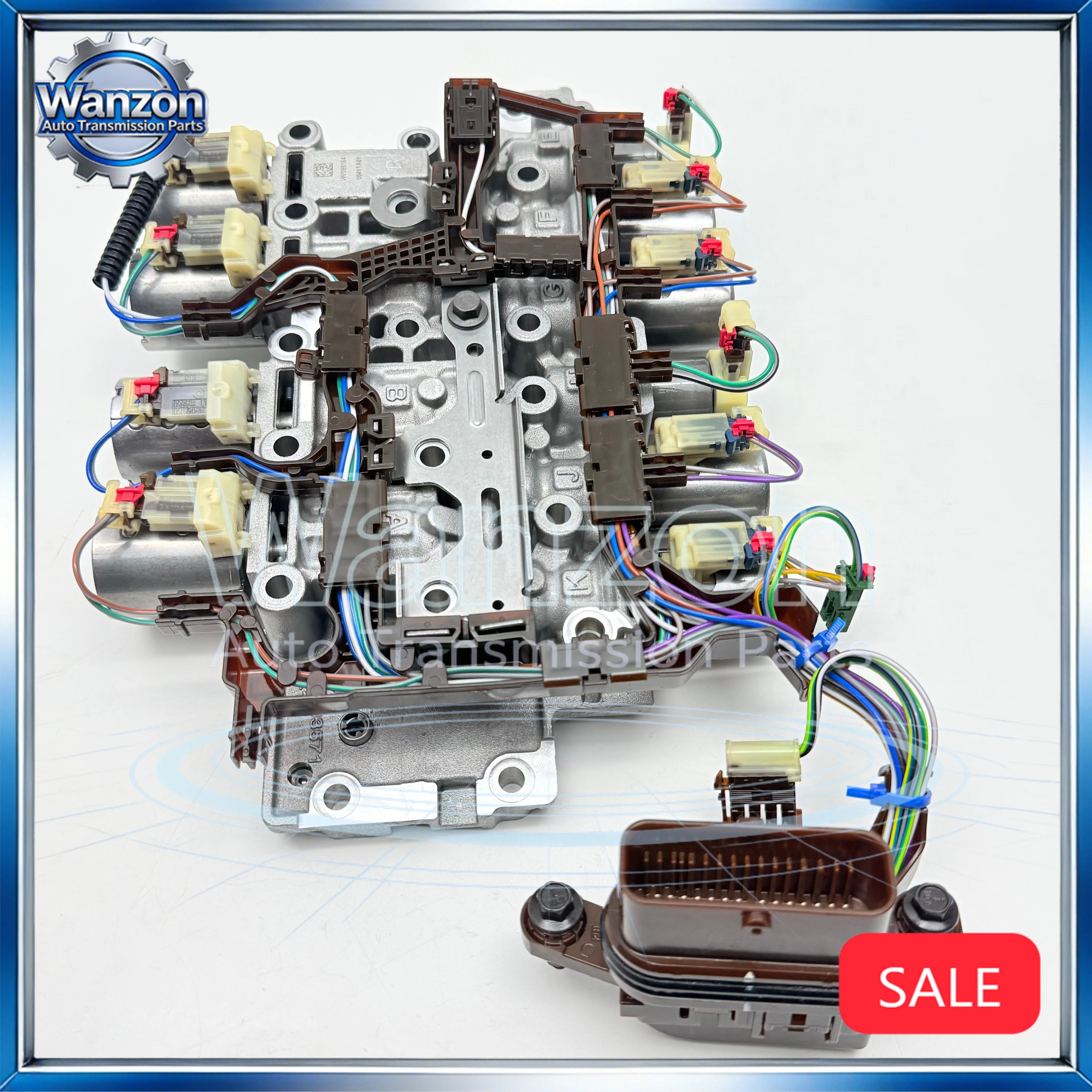 Cuerpo de Válvulas de Transmisión Automática 9T50 Original con Placa Superior y Arnés de Cableado para Buick Regal, Chevrolet, Cadillac XT5