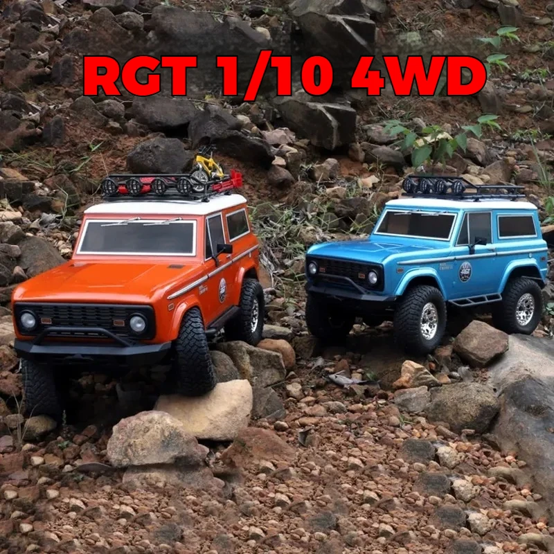 

Rgt 136100v3fd Remote Control Car 1/10 Scale 4wd Off Road Vehicle Realistic Climbing Differential Stepless Transmission Durable