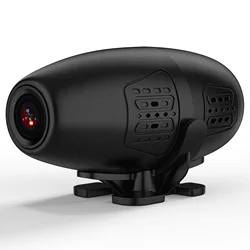 Mini telecamera di sicurezza domestica wireless con accesso remoto, HD 1080P, 140 °   Grandangolo, rilevamento del movimento