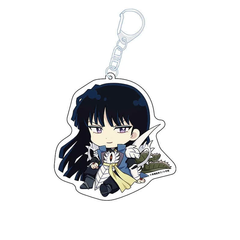 Fans Gifts Charm Anime Inuyasha HD Character Lilo and Stitch Acrylic Keychains Phone Or Bag Hanging Jewelry Ornaments About 6cm