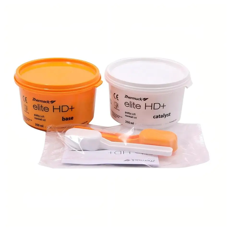 

Zhermack HD+ Heavy Body VPS Impression Material Putty Addition Silicone Kit Dental Impression Material Tray Material Dental Lab