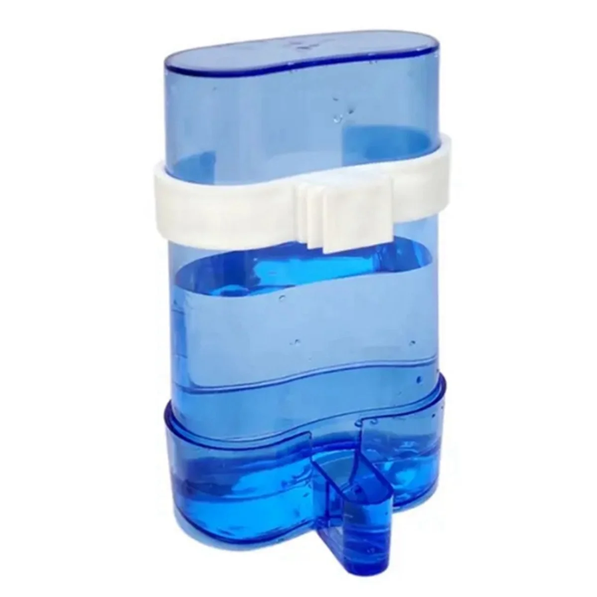 Blue Feeding Hanging Canary Storage Container Cockatiel Parakeet Bird Waterer Bird Water Feeder