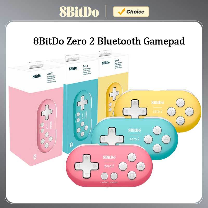  8BitDo Zero 2 Bluetooth Gamepad，Mini Game Crontroller for Nintend Switch PC Windows Android MacOS. 