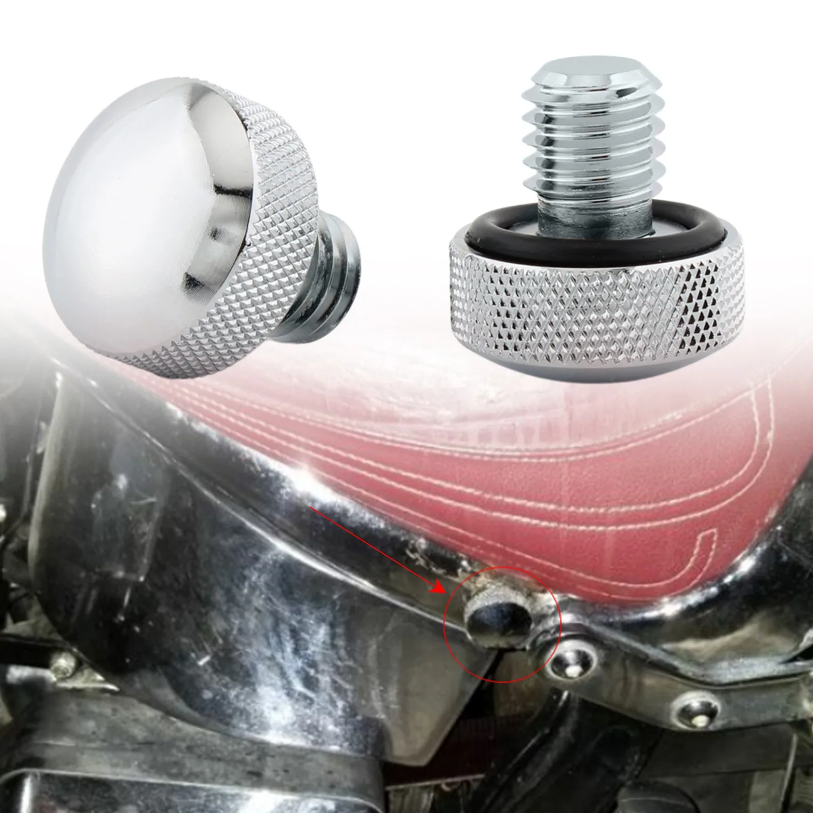 Obrázek 4: 1 pár Seat šroub souprava pro harley davidson softail 1984-2007