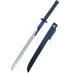 Regalo personalizado para niños, Arma de juguete de 50cm, cuchillo para grietas de Pu, espada verde Fénix, flor de ciruelo, 13 espadas, regalo divertido