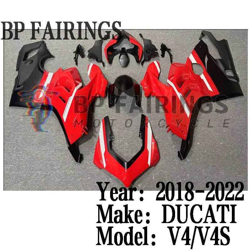 

For DUCATI panigale V4 2018 2019 2020 2021 2022 New ABS Motorcycle Full Fairings for ducati V4 V4S 18 19 20 21 22 Bodyworks