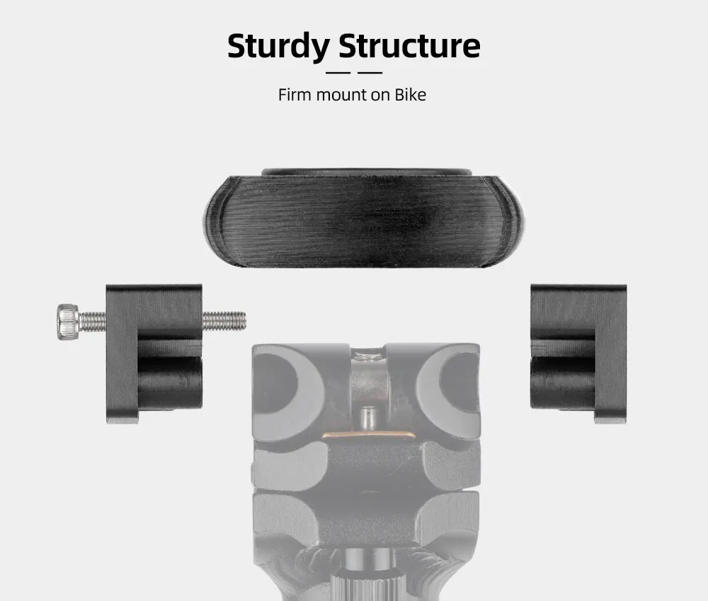 Deemount Fahrradcomputerhalterung für DAHON Faltrad-Headset, breite Klemme zur Installation für Garmin Wahoo IGPS mit 3-Gabel-Auswahl für GoPro. – Detail 19
