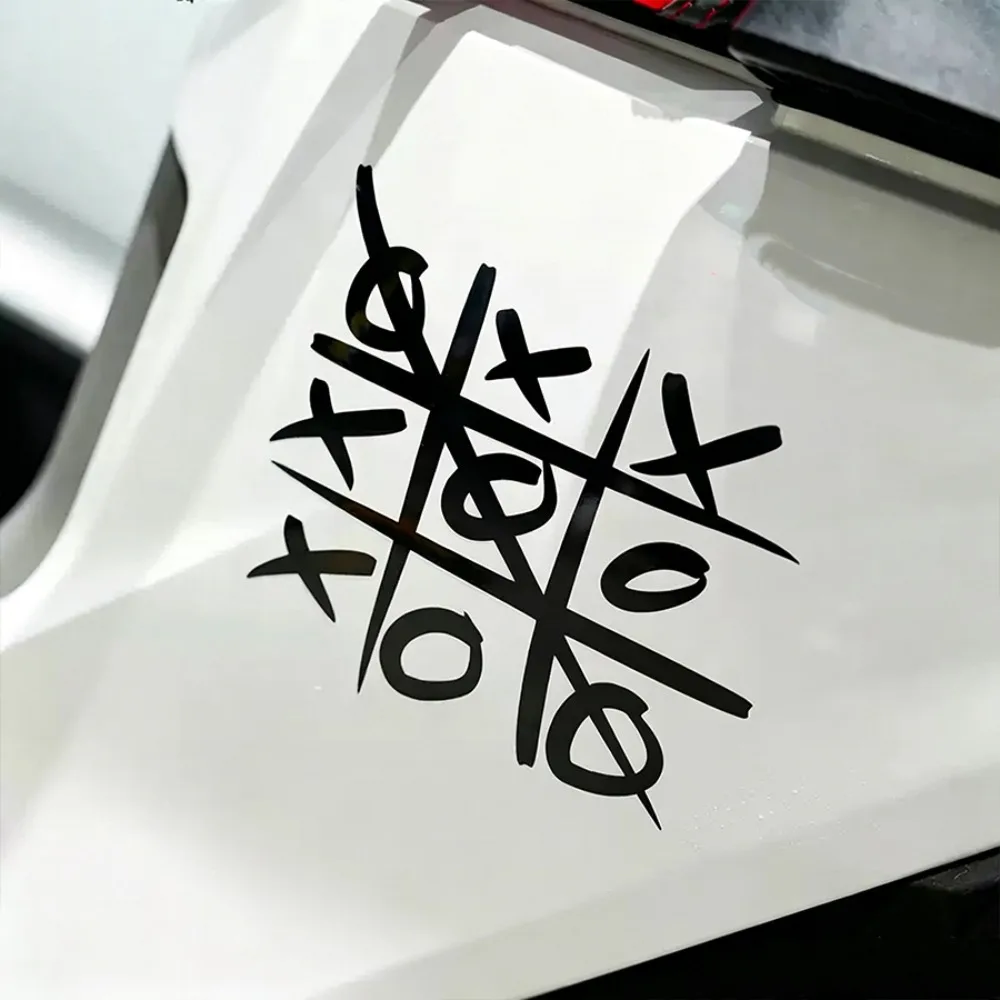 1 PIECE Fun OX Mini Game Motorcycle Decal Waterproof Motorcycle Fuel Tank Helmet Snowboard Durable Vinyl Decal