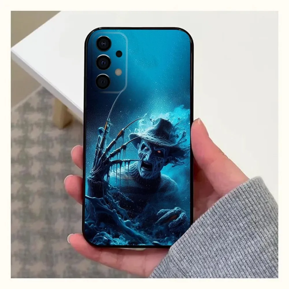 F-Freddy Horror K-Krueger Phone Case For Samsung Galaxy A13,A21s,A22,A31,A32,A52,A53,A71,A80,A91 Soft Black Cover