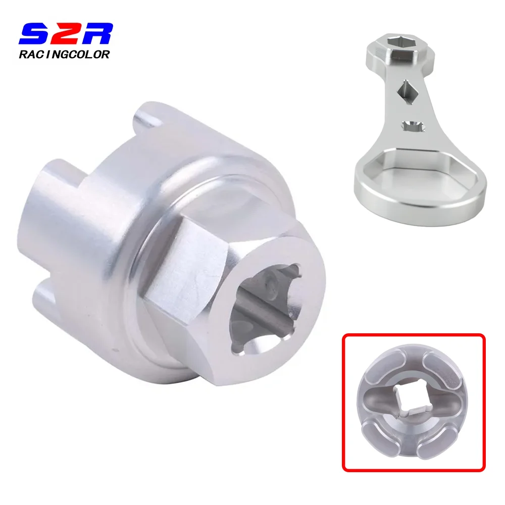 

Motorcycle Fork Cap Wrenchs Shock Absorber Repair Removal Tool Multifunctional Spanner For Husqvarna 125 - 450 FC FX TX TC