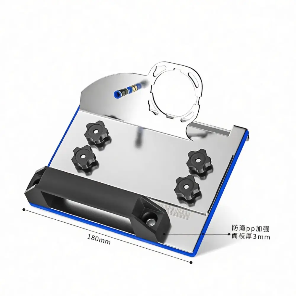 Angle Grinder Chamfering Bracket Stainless Steel Tile Corner Cutting Positioning Tool 100 Type Grinder Professional Accessory