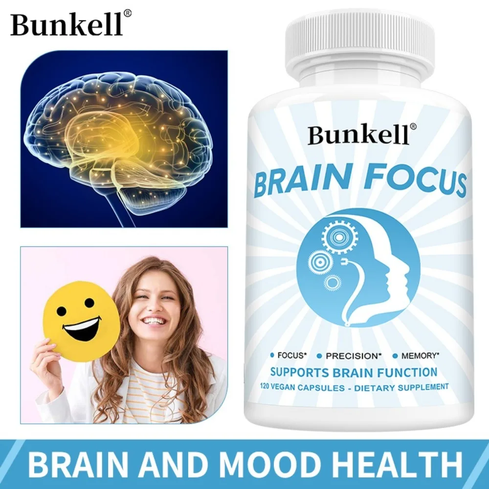 Bacopa Monnieri Capsules, 300mg, 120 Count, Supports Stress Management, Improves Memory, Cognition + Mood
