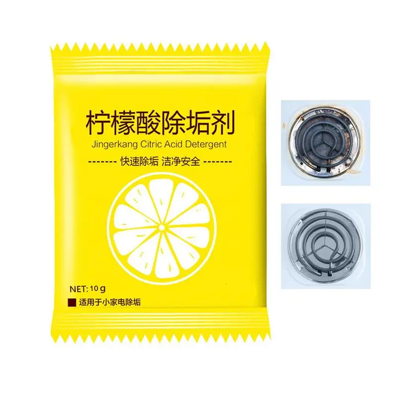 Acid Cleaner For Shower Scale Remover Descaler Universal Descaling Solution Citric Acid Powder Limescale Tea  Oil Stain Remover