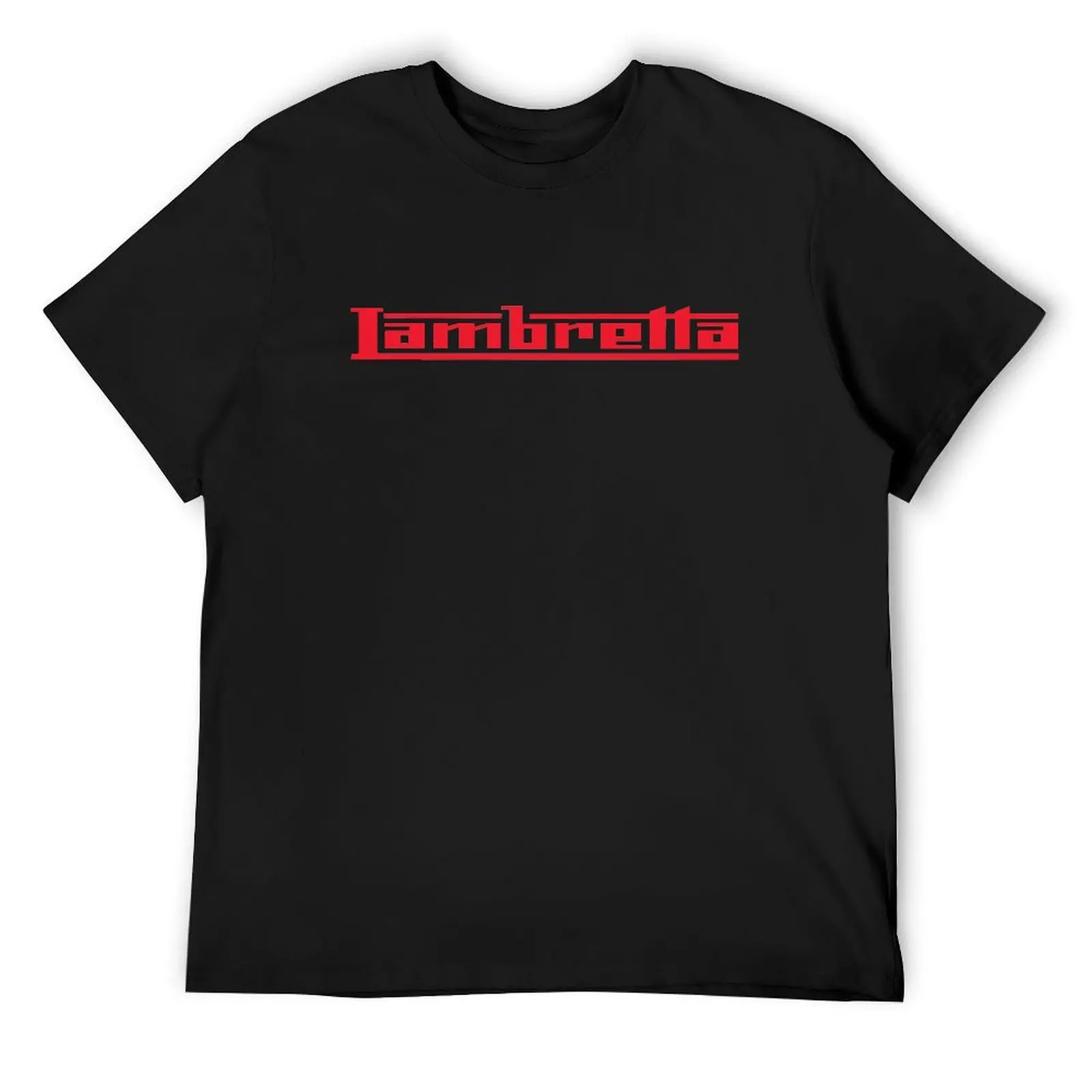 Lambretta Logo (Red) T-Shirt designer shirts sweat clothes for men