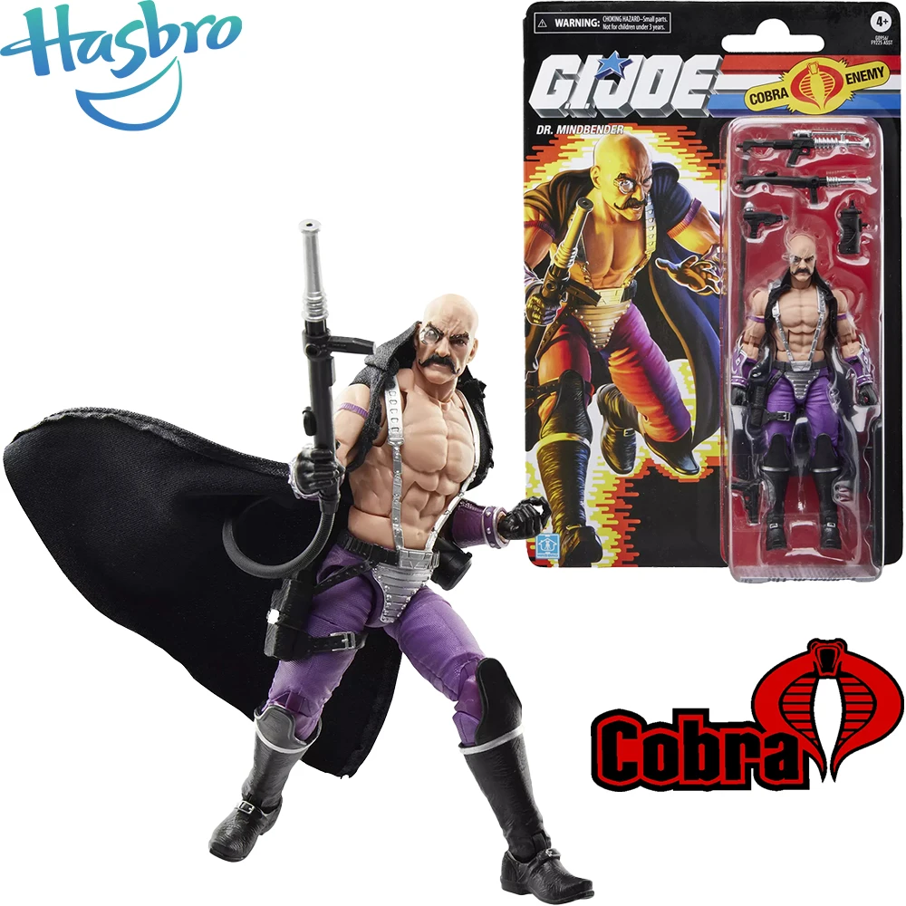 Предпродажа оригинального Hasbro G.i. Joe Classified Series Ретро Cardback Dr. Mindbender Коллекционная модель игрушки Экшн 6-дюймовые фигурки