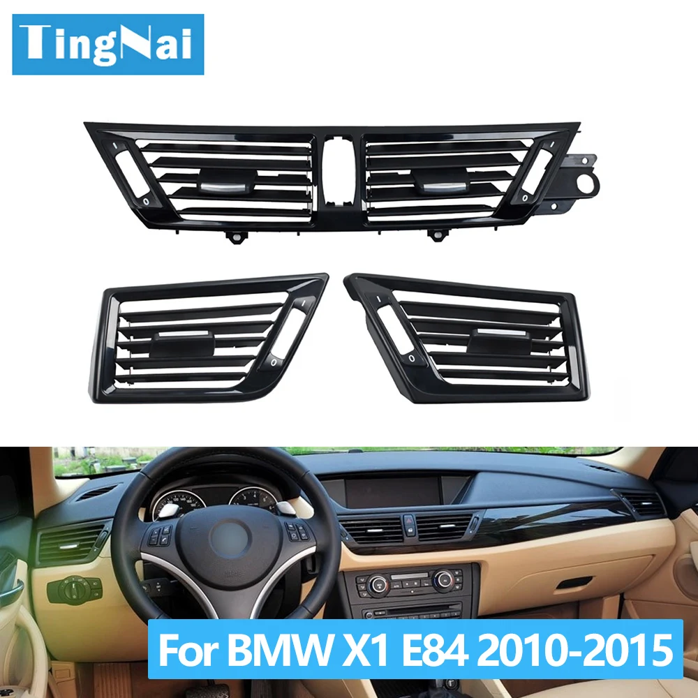 

LHD RHD Front Dash Air Conditioning AC Vent Grille Outlet Panel Replacement For BMW X1 E84 2010 2011 2012 2013 2014 2015