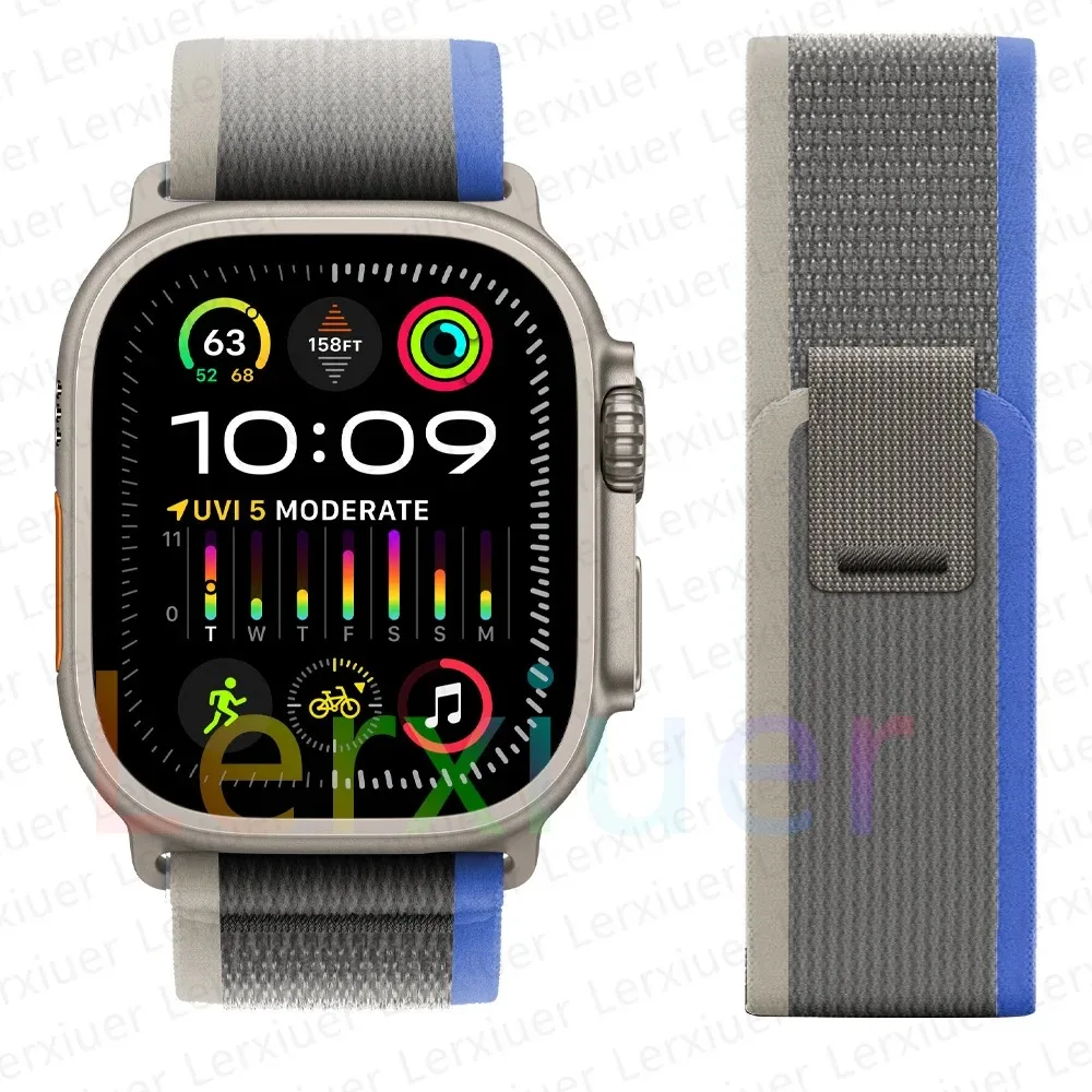 Straps for Apple Watch ultra2 band 49mm 46mm 42mm 44mm 40mm 45mm 41mm Trail loop bracelet correa iwatch series 5 6 se 3 7 8 9 10 image 4