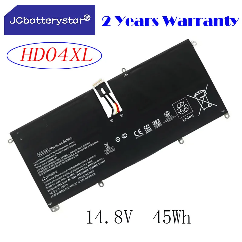 

Новый аккумулятор JC HD04XL для HP Envy Spectre XT 13-2000eg 13-2021tu 13-2120tu 13-2113TU XT Pro 13-b000 HSTNN-IB3V 685989-001