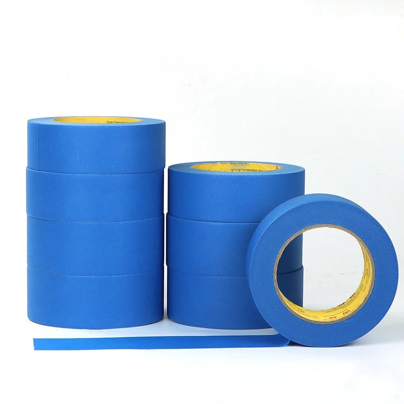 3 Roll/Set Paint Tape Multi-Surface Masking Easy Removal Paint Tape Security Wall Painting Crafts Art Construction Home