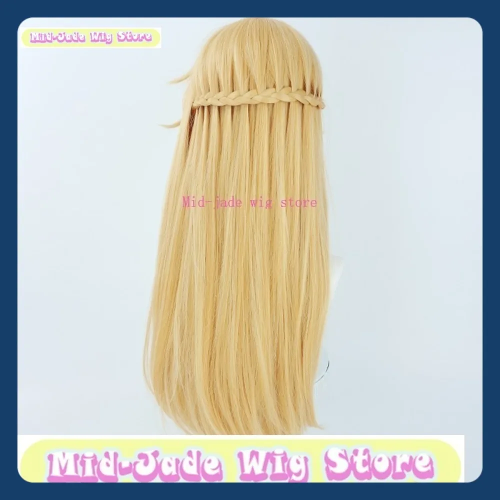 Mid-Jade Perücke Store Genshin Impact Fischl Cosplay Perücke Anime Spiel Rollenspiele Halloween Party Kostüm Requisiten Kunsthaar