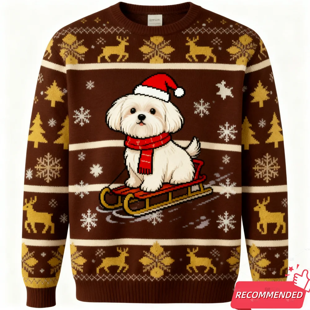 القبيح عيد الميلاد سترة رجل ثلاثية الأبعاد الكلاب طباعة البلوز رجل البلوزات ملابس حريمي جديد بلوزات اليومية غير رسمية طويلة الأكمام رياضية #3