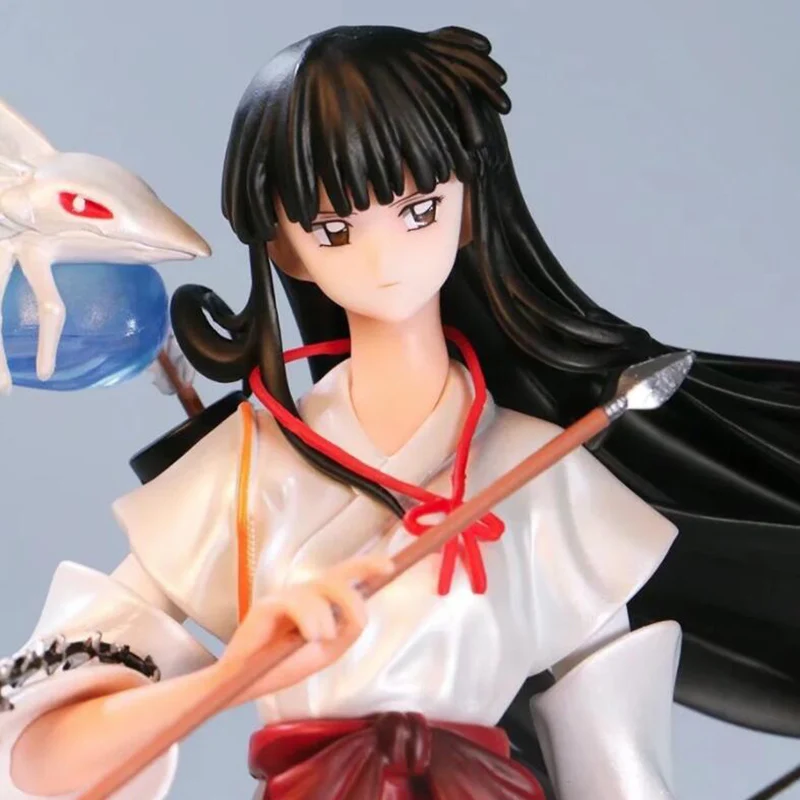 Anime Figurine Inuyasha Kikyo GK Statue Kikyō PVC Action Figure Collection Model Toy 26cm