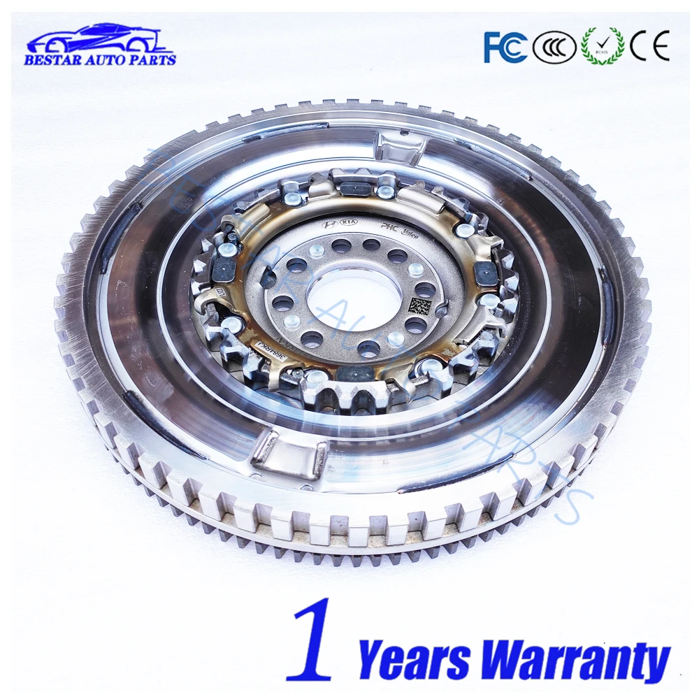 

23200-2A405 New D7UF1 D7GF1 Auto Transmission Clutch Flywheel For Hyundai Kia 1.7T 1401 QDZ 7 Speed