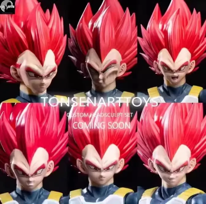 Tonsenarttoys Primitive Prince Suit For Demoniacal Fit Vegeta Head Model Accessory Pack Changeable Anime Figurals Brinquedos Set