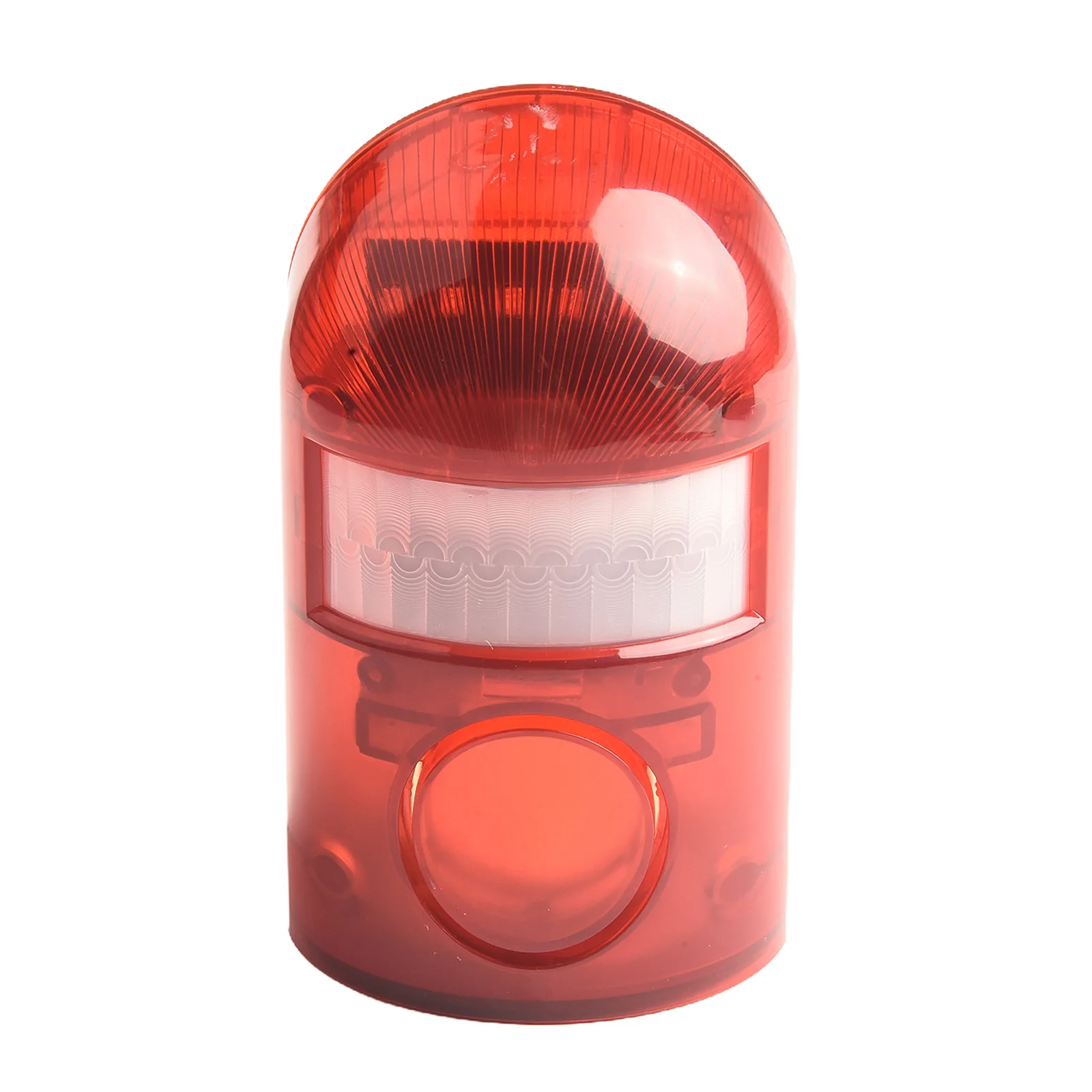 Solar Security Light Alarm Solar Powered IP65 Waterproof LED Motion Sensor Light Alarm Outdoor Motion Red Shell Sensor Alarm