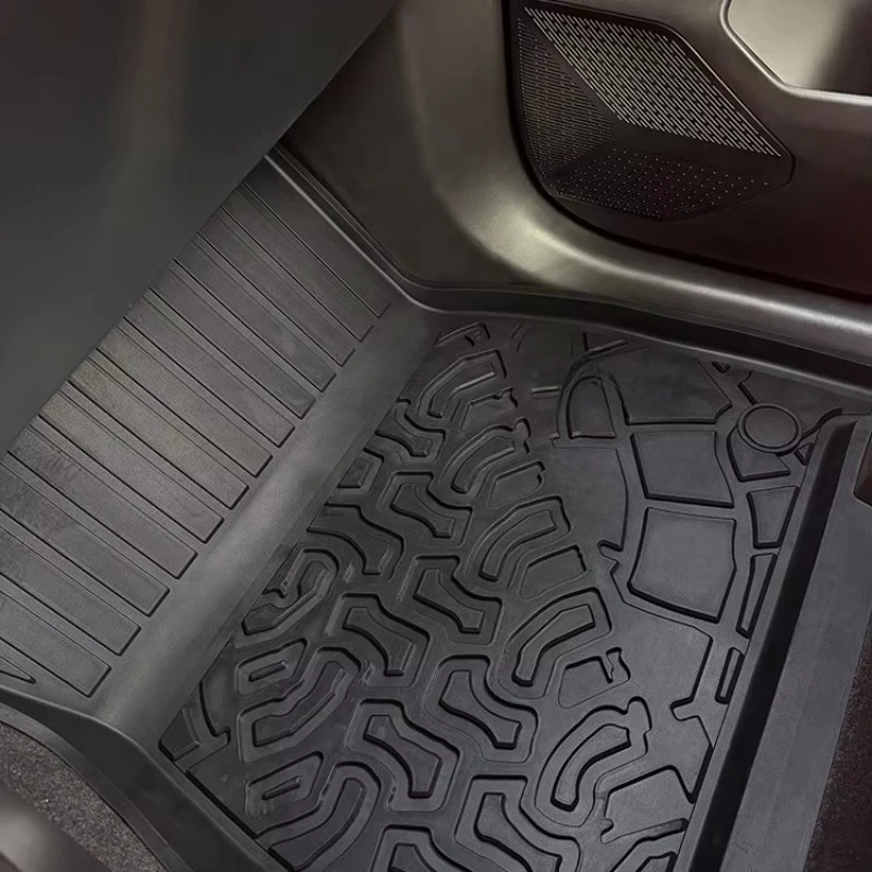 Single Layer Car Floor Mat Universal Fit Waterproof Durable Non Slip Rubber for Sedan SUV Truck Retrofit/Upgrade Easy Clean