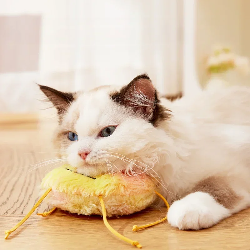 

Cat Toys Are Cat Teasing Tools That Can Make Sounds Are Bite Resistant Plush And Cute Little Monster Dog Toys