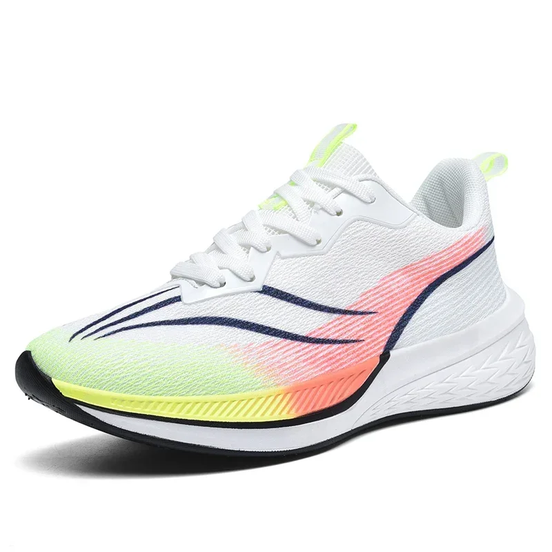 

Мужская дышащая спортивная обувь, повседневная мужская обувь на плоской подошве, Новая легкая удобная мужская обувь для ходьбы и фитнеса