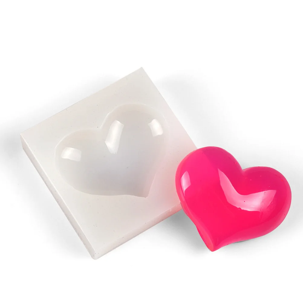 

1Pcs Silicone Heart Mold Non Stick Fondant Cake Chocolate Candy Baking DIY Mold for Cupcake Decoration Cake Fondant