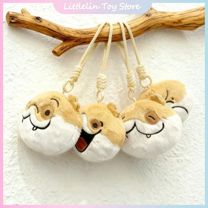 

Оригинальный дизайн, серия «Настроение», официальный 9 см, щенок, змея, большая голова, плюшевая подвеска, сумка, брелок, милый орнамент, модные игрушки, подарок на день рождения