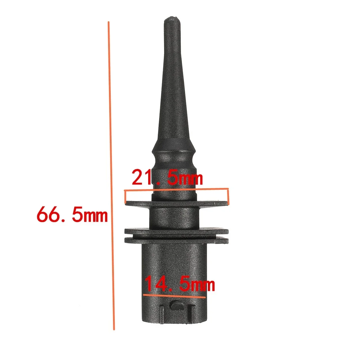 Front Rear Left Right Black Outside Car Air Temperature Sensor For BMW 1 6 7 Series E46 E90 E91 E39 E60 E63 E38 65816905133