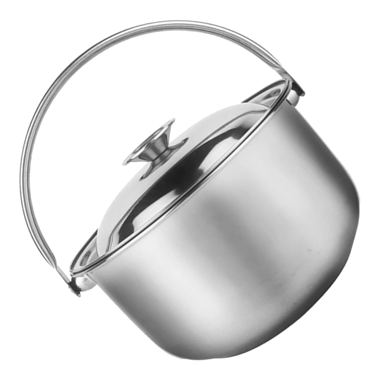 

Heavy Duty Stainless Steel Stockpot for Soup Stewing and Boiling Home Kitchenware Multipurpose Cooking Pot with Ergonomic Handle