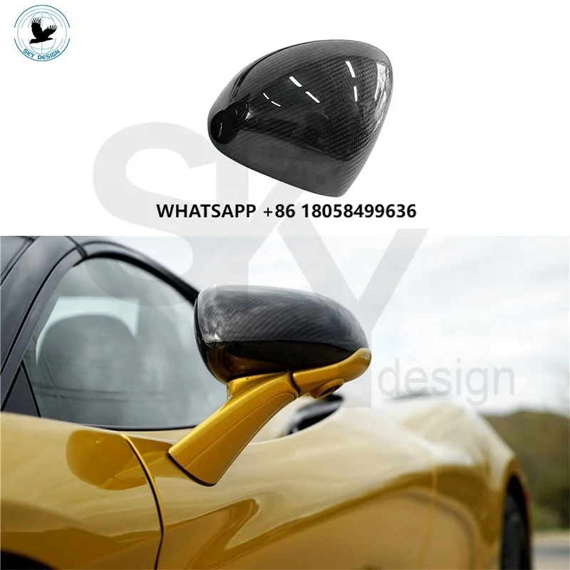 

Ready to Ship Car Parts Carbon Fiber Mirror for McLaren Mp4-12C 720s 650S 675Lt 570s Carbon Rearview Mirror Cover